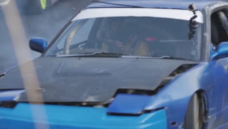 Blue-Nissan-Silvia-Drifting-by-the-Camera-in-Fukushima-Japan