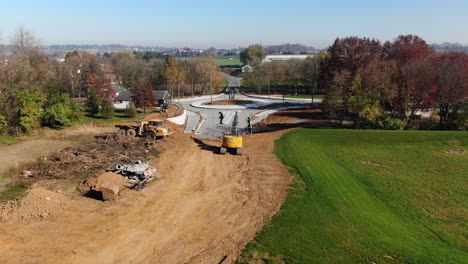 Aerial-of-road-extension