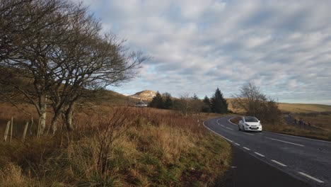 Cars-in-a-country-road