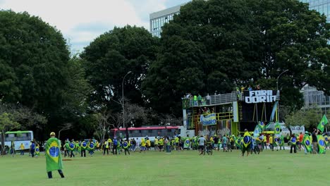 President-Bolsonaro-supporters-gather-to-rally-in-a-park