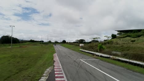 grass-and-asphalt-running-track