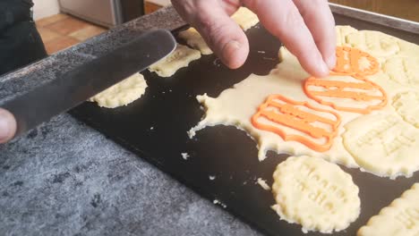 Making-raw-homemade-rude-cookie-dough-naughty-quote-words-insult-kitchen-baking