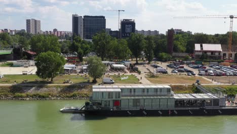 Aerial-footage-of-Bratislava,-Slovakia