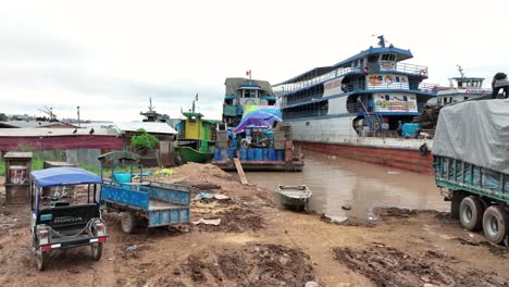 Cargo-boat-on-Amazon-river.-Amazonia.-South-America