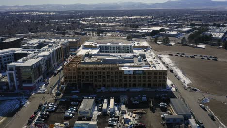 Aerial-view-pulls-away-from-condo-Construction