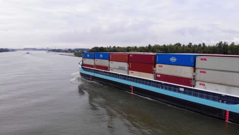 Tripoli-Cargo-Vessel-Going-Past-On-Oude-Maas