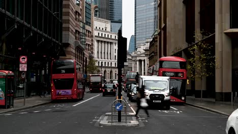 Looking-towards-the-City-of-London,-December,-London,-United-Kingdom