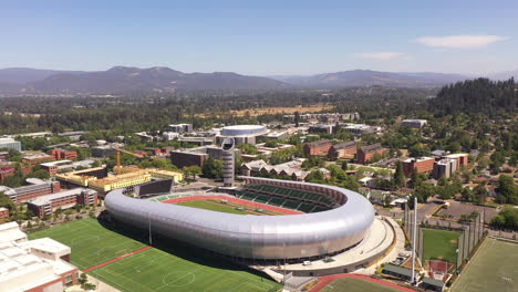 Estadio-De-Campo-De-Hayward-En-Eugene,-Oregon