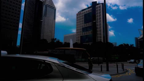 A-Orbit-Hyper-Lapse-Of-Suntec-City-In-Singapore-City