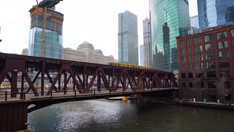 Vistas-Desde-La-Vida-Cotidiana-En-El-Loop,-Chicago