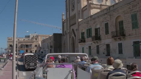 On-a-bus-touring-the-streets-of-Tower-Road-circa-March-2019