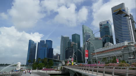 Singapur-Circa:-Ciudad-De-Singapur-De-Lapso-De-Tiempo