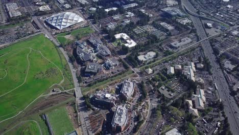 Mountain-View,-Ca,-Usa---18-De-Abril-De-2017:-Sede-De-Google-En-El-Campus-Principal-Del-Edificio-Googleplex-Hq-En-Silicon-Valley