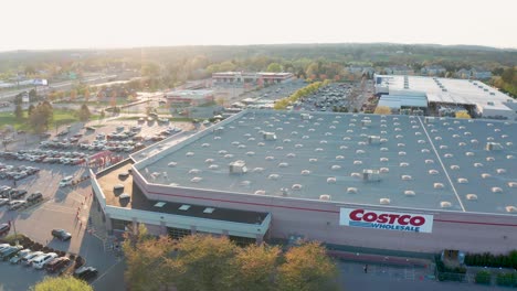 Establishing-shot-of-Costco-Wholesale-Club,-headquartered-in-Seattle-Washington