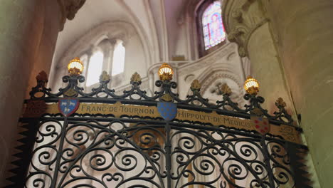 "Abbaye-aux-hommes"-interior.
Caen,-Normandy,-France