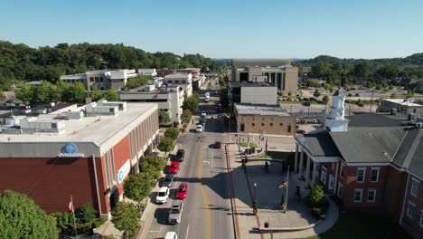 london-kentucky-aerial-push-in-in-4k