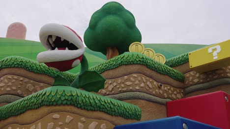 Super-Nintendo-Land-Animatronische-Charaktere-Und-Displays-In-Den-Universal-Studios