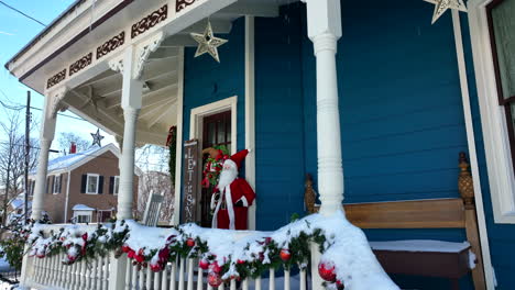 St-Nick-Santa-Claus-Déjalo-Nevar-Decoración-Al-Aire-Libre