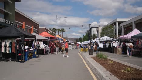 Straßenverkäufer-Auf-Dem-Kulturnachtmarkt-Für-Den-Standort-Coronado-Ave