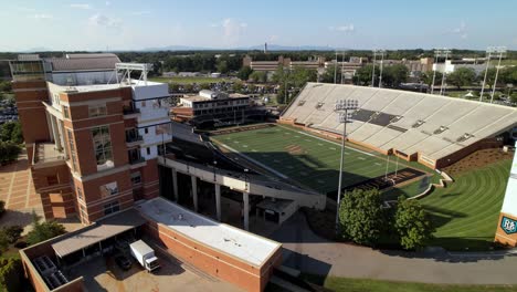 aerial-orbit-of-truist-field-at-wake-forest-university