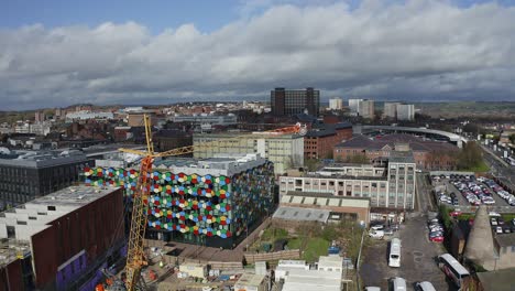 Work-continues-on-the-new-Hilton-hotel-complex-at-the-One-Smithfield-Stoke-on-Trent-City-Council-buildings-location-in-the-heart-of-the-city