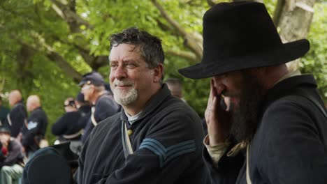 Civil-War-battle-re-enactment-in-Ohio-Village-at-the-Ohio-History-Center