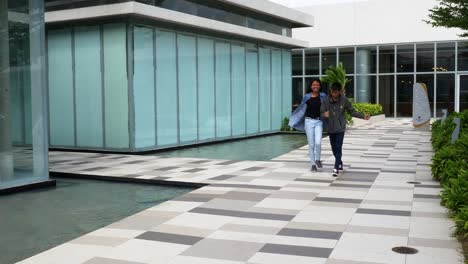 View-of-typical-top-deck-promenade-and-ponds-at-the-SM-Seaside-Mall-in-South-Road-Properties,-Cebu-City