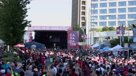 Canada-Day-150-Crowd-Vancouver-Convention-Centre