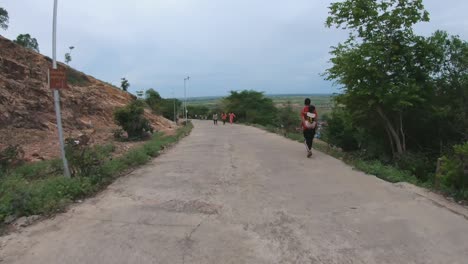 Hyperlapse-of-Driving-Down-the-Hill-From-Phnom-Krom