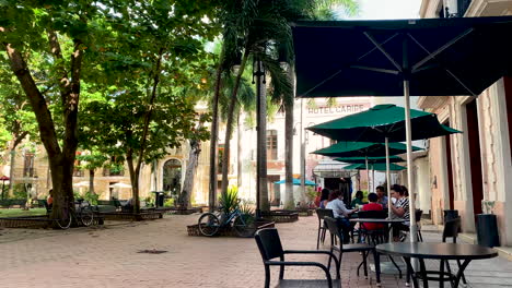 Timelapse-En-El-Centro-De-Merida-Yucatan