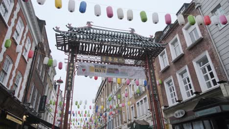 Looking-up-at-Chinatown-London-gate-during-Covid-lockdown