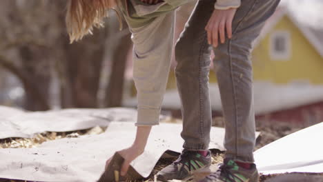 SELF-SUFFICIENCY---Winter-covers-are-removed-ready-for-planting-in-the-beds