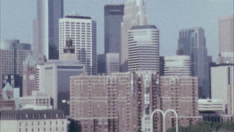 Película-Vintage-En-Color-De-16-Mm-Del-Horizonte-De-Minneapolis