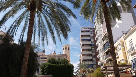 People-enjoying-an-early-Spring-day-at-"Plaza-Nueva