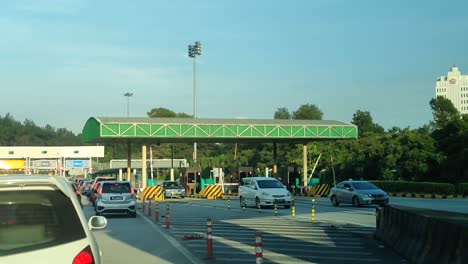 Schnellstraßen--Oder-Autobahnmaut-Überdachung-In-Malaysia