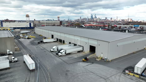 Aerial-of-urban-distribution-center-building