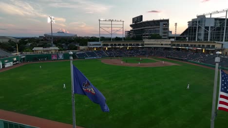 Baseballspiel-Des-Penn-State-College