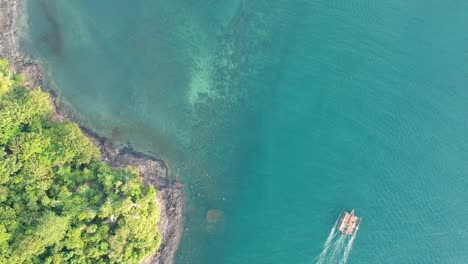 A-fishing-vessel-cruises-peacefully-on-the-calmness-of-the-sea