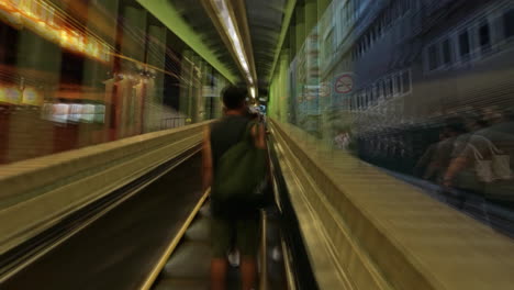 Hyperlapse-of-Central-Mid-Levels-Escalator-and-Walkway-System-in-Hong-Kong