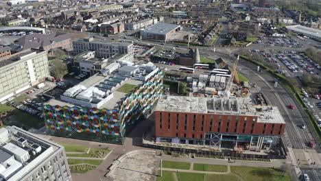 Continúa-El-Trabajo-En-El-Nuevo-Complejo-Hotelero-Hilton-En-La-Ubicación-De-Los-Edificios-Del-Ayuntamiento-De-One-Smithfield-Stoke-On-Trent-En-El-Corazón-De-La-Ciudad