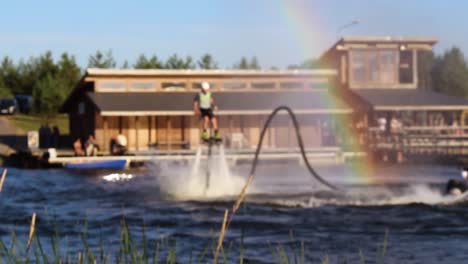 Freizeit-Wassersportaktivitäten-In-Der-Lagune