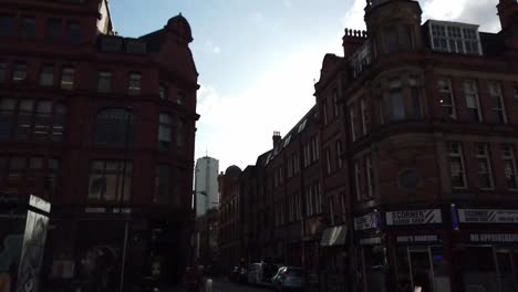 Blick-Auf-Das-Nördliche-Viertel-Von-Manchester,-Großbritannien