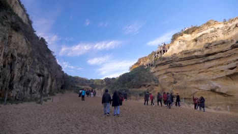 Loch-Ard-Gorge,-Große-Touristenattraktionen-An-Der-Ozeanstraße