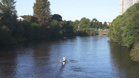 A-group-of-rowers-rowing-into-shot