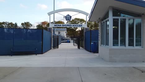 A-drone-shows-the-entrance-to-the-new-soccer-complex-at-Mona-Shores