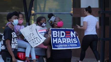 African-American-family-celebrate-Biden-victory-in-Columbus-Ohio-on-November-7th