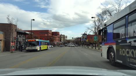 POV-footage-of-driving-in-the-downtown