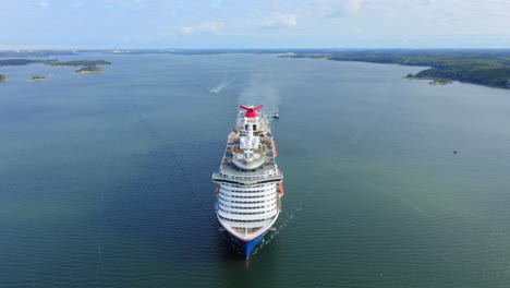 Cruise-ship-CARNIVAL-CELEBRATION-in-Finnish-archipelago-during-sea-trials