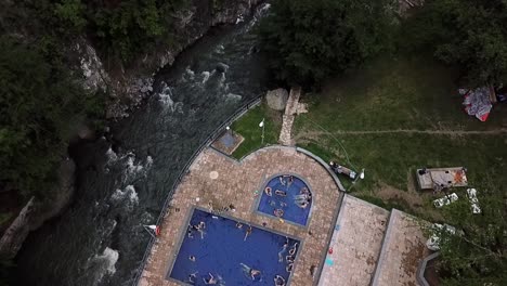 Natürliches-Borjomi-Spring-Spa-Neben-Borjomi-In-Georgia