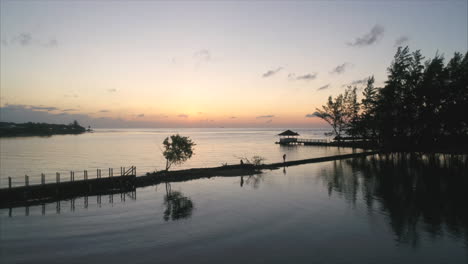 Aéreo:-Amanecer-En-La-Isla-Caribeña-1